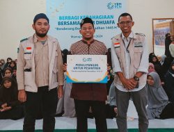 YBM PLN Mamuju Kolaborasi Hidayatullah,  Ramadhan Membahagiakan Yatim Dhu’afa