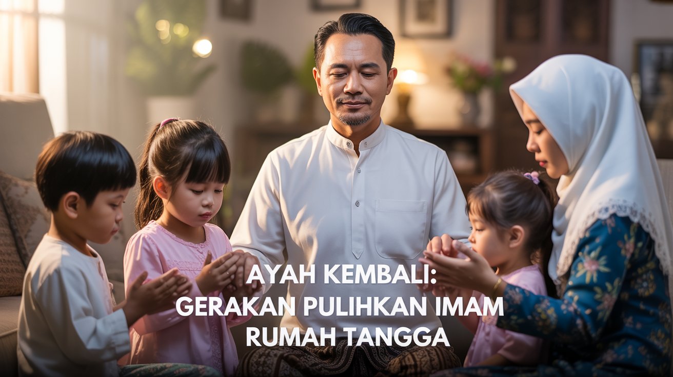 Ayah Kembali adalah gerakan dakwah untuk membangkitkan peran ayah sebagai pemimpin rumah tangga melalui kajian, mentoring, dan pembinaan keluarga Islami