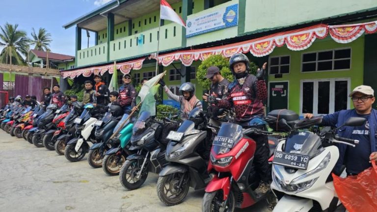 Bikers Hidayatullah Gelar Touring Peradaban Makassar-Mamuju 2025