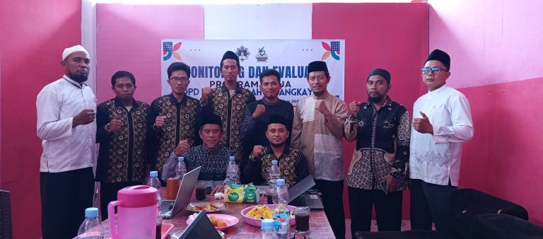 Monev Program Kerja DPD Hidayatullah Pasangkayu Prioritaskan Harmonisasi dalam Bertugas