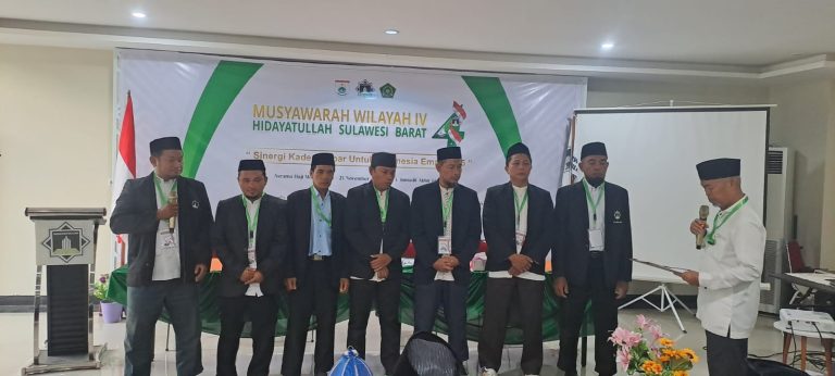 Muswil IV Hidayatullah Sulbar Tetapkan Pengurus Periode 2025-2030