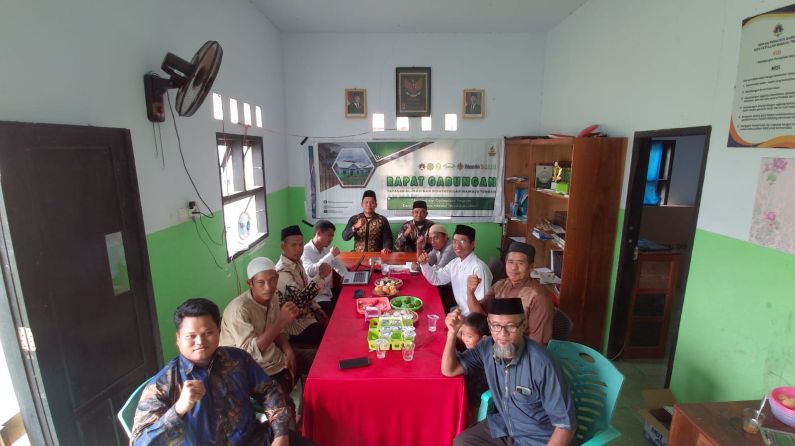 Raker Yayasan Al Madinah Hidayatullah Mamuju Tengah Target Majukan Sektor Ekonomi dan Pendidikan