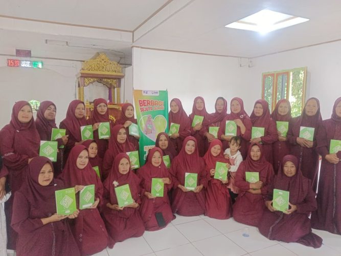 Sambut Ramadhan, Laznas BMH Sulbar Tebarkan Al-Qur’an di Desa Panetean