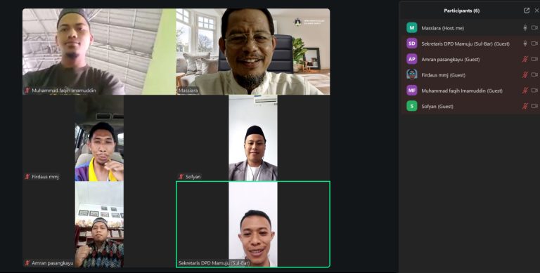 Sekretaris Hidayatullah Sulbar Perkuat Sistem Koordinasi