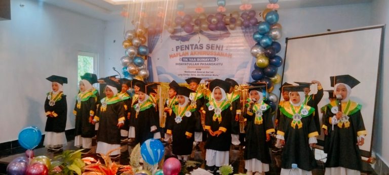 TK Yaa Bunayya Hidayatullah Pasangkayu Gelar Pelepasan Siswa, Dikpora Dorong Penguatan Pendidikan Anak Usia Dini