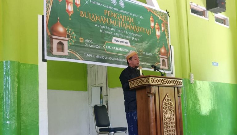 Ketua DPW Hidayatullah Sulbar Isi Pengajian Muhammadiyah Bulutaba